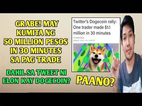 Wow May Kumita Ng Million Pesos In Minutes Sa Pag Trade Dahil Sa