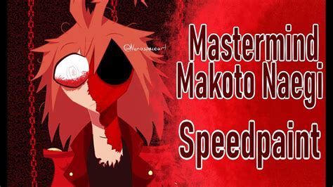 Mastermind Makoto Naegi Speedpaint Youtube