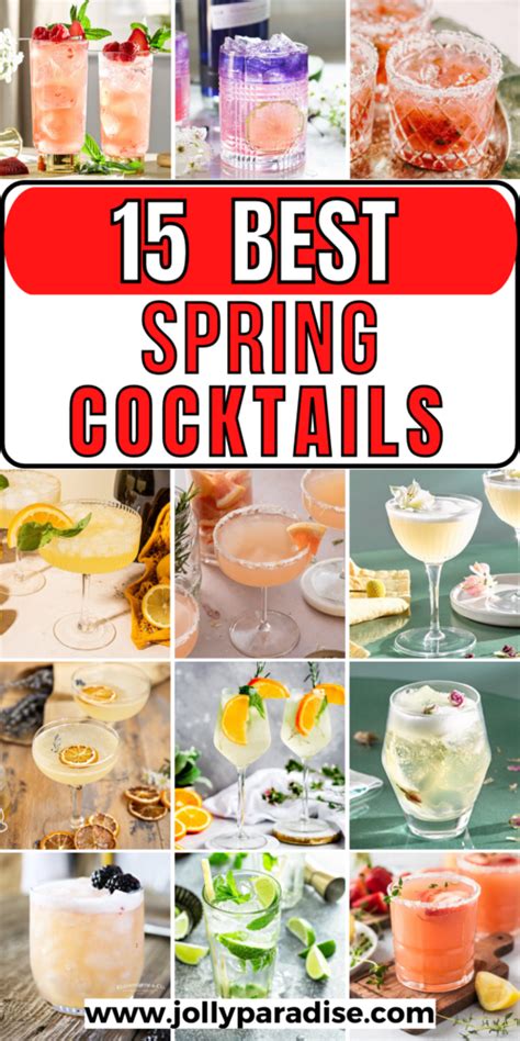 Best Spring Cocktails Jolly Paradise