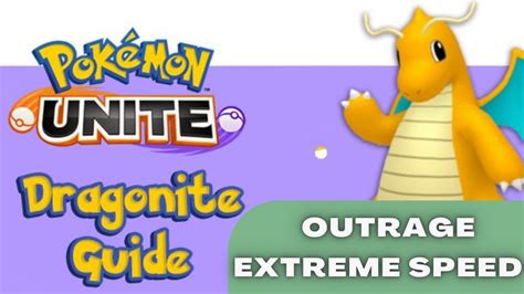 Dragonite Pokemon Unite Outrage Extreme Speed Youtube