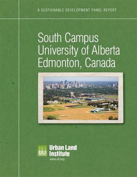 South Campus University of Alberta Edmonton, Canada