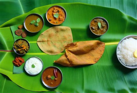 Indulge In A Culinary Journey Of An Exquisite South Indian Banana Leaf
