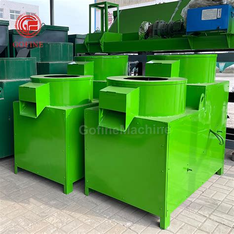 Organic Fertilizer Granule Rounding Machine Chicken Manure Granulation