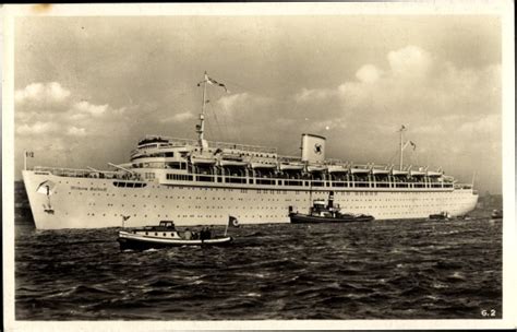 Ansichtskarte Postkarte Kdf Dampfer Wilhelm Gustloff Akpool De