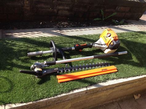 Stihl KM130 Combi With HL135 Hedge Trimmer Attachment In Bradford