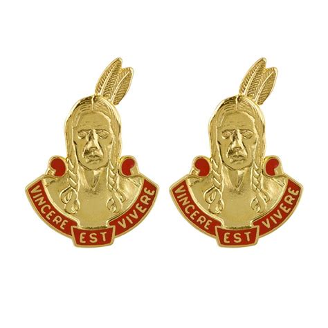 101st Field Artillery Regiment Unit Crest Army Service Uniform