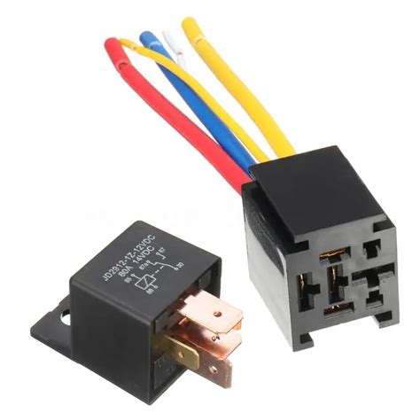 1PC Waterproof Automotive Relay 12V 80A 5Pin DC SPDT Car Relay