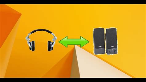 How To Switch Between Headphones And Speakers Easily Youtube