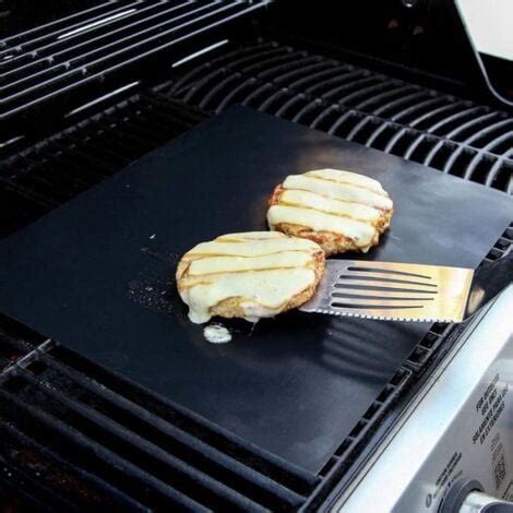 Tapis de cuisson Barbecue Anti adhérent et Réutilisable pour Barbecue