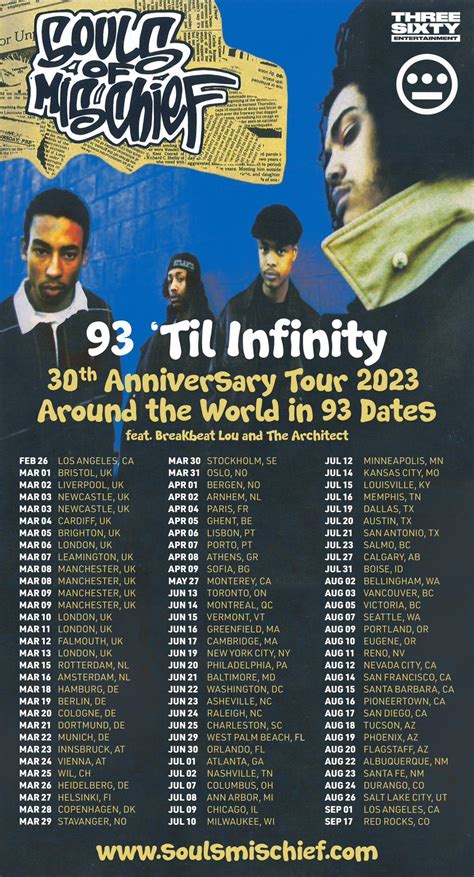 Souls Of Mischief kündigen 93 Til Infinity Tour zum 30 jährigen