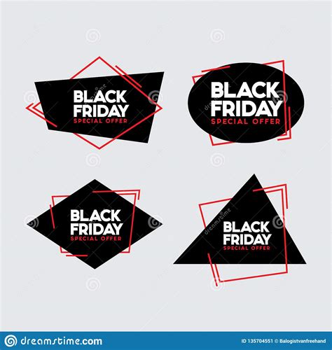 Ejemplo Del Vector De La Venta De Black Friday Ilustración del Vector