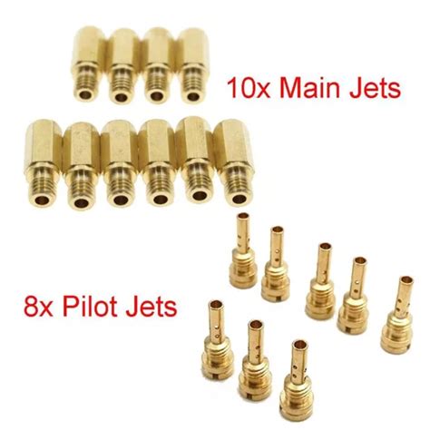 CARBURATEUR JETS PRINCIPAUX Pilot Jet Kit pour FCR Carb longue durée de