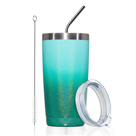 Stainless Steel Cups With Lids And Straws – Ideal