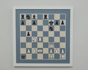 Vertical Magnetic Chess Etsy