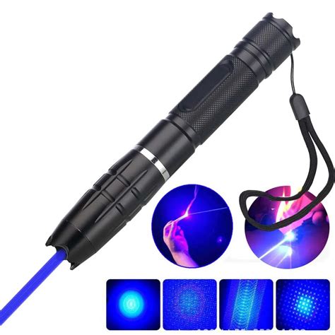 High Power Blue Laser Torch Pointers 450nm 10000m Most Powerful Laser