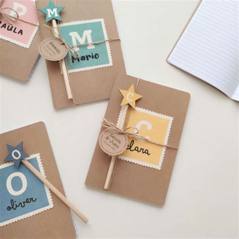 Pack Libreta Y L Piz Personalizados Banderhola