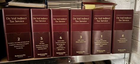 De Voil Indirect Tax Service Looseleaf Full Set Of 6 Vol Upto 2022