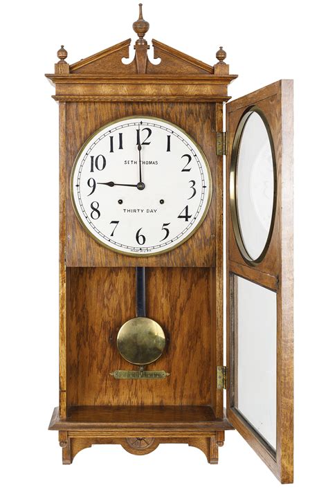 Seth Thomas 30 Day Wall Clock Witherells Auction House