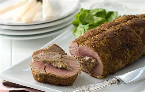 Gluten Free Pistachio Cranberry Goat Cheese Stuffed Pork Tenderloin Recipe