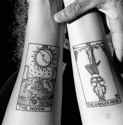 16 Powerful Tarot Card Tattoo Ideas And Their Meanings Tarot Card