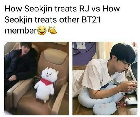 Jin and BT21😂 | K-Pop Amino