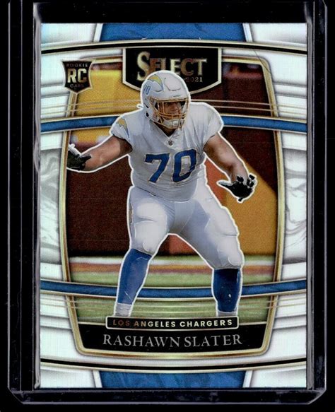 Panini Select Concourse Silver Prizm Rashawn Slater Rookie Ebay