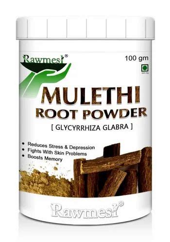 Rawmest 100 Pure Mulethi Licorice Yastimadhu Powder Packaging Size