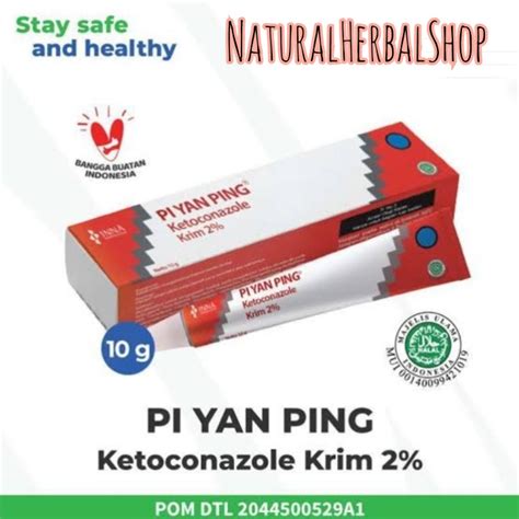 Jual Salep Ketoconazole Pi Yan Ping Untuk Kulit Jamur Panu Kadas Kutu