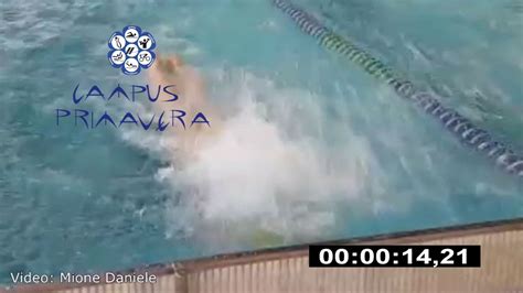 Manuel Russo 100 Misti Campus Primavera Nuoto Master YouTube