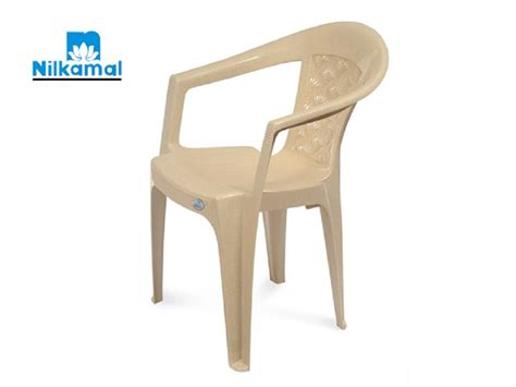 Cream Plastic Nilkamal Low Back Chair CHR 2041 Weight 2 Kg At Rs 589