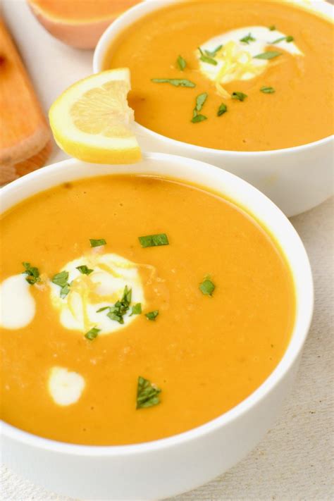 Butternut Squash Soup With Carrot And Ginger Vegan On Board