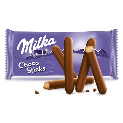 Milka Choco Sticks Ciastka Oblane Czekolad Mleczn G Zakupy