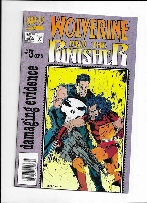 Mavin SET OF 3 WOLVERINE AND THE PUNISHER DAMAGING EVIDENCE S 1 2