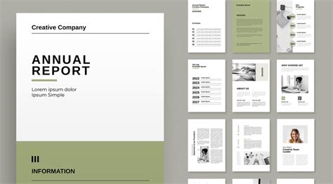 Indesign Report Template