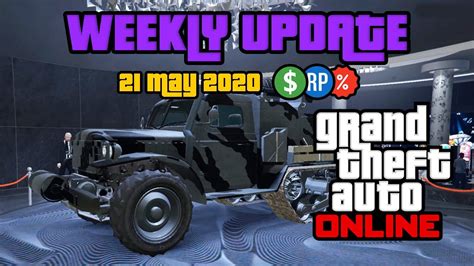 Gta Online Weekly Update Details Discount Double And Triple Rp