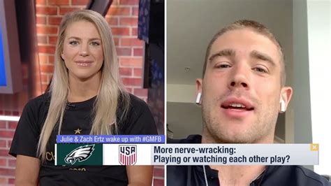 World Cup champion Julie Ertz discusses Zach Ertz's support during ...