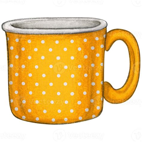 Watercolor Hand Drawn Enamel Mug 21381457 Png