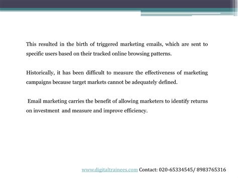Introduction to Email marketing | PDF