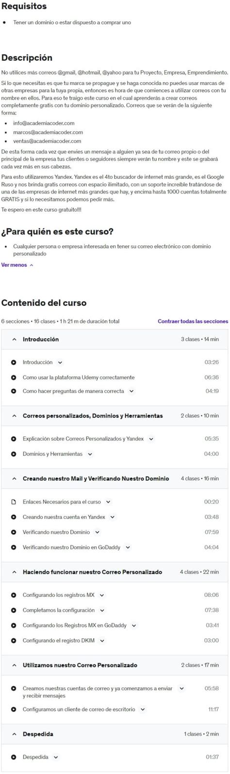 Curso Como Crear Tu MAIL CON DOMINIO PROPIO GRATIS CursosExclusivos