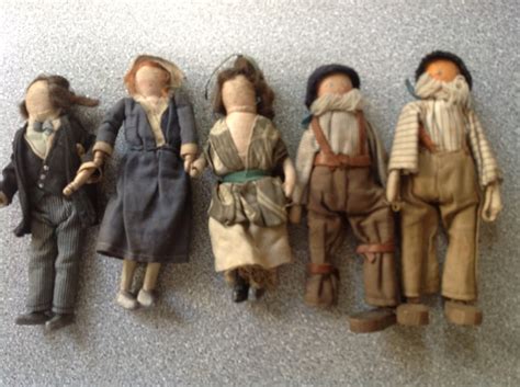 5 Primitive Dolls Collectors Weekly