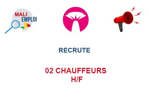 Baobab Mali Recrute Chauffeurs H F Y A Bara Offres D Emplois Et