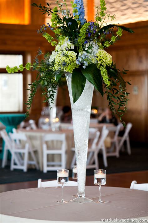 Tall Tapered Centerpieces Outer Banks Wedding Photo By Matt Lusk