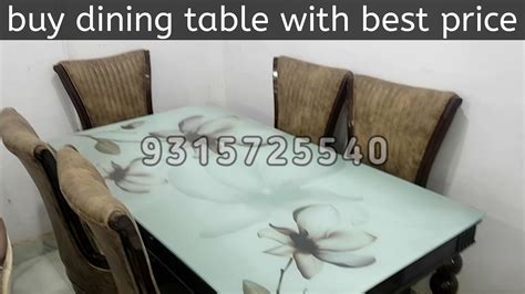 Dining Table Chairs For Home In Kirti Nagar Furniture Market Delhi