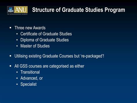 Ppt Graduate Studies Powerpoint Presentation Free Download Id3829496