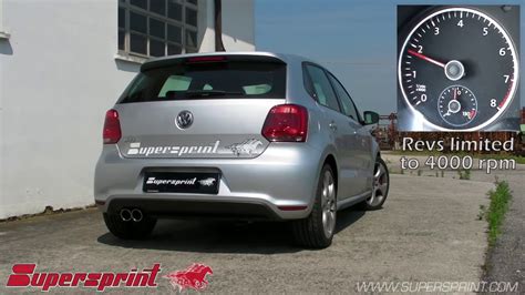 Vw Polo Gti New Hp Supersprint Full Exhaust Revving Youtube