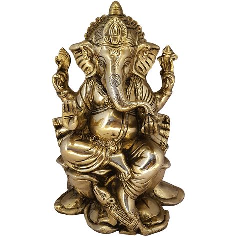 Buy Divya Mantra Ganesh Idol For Home Puja Room Decor Pooja Mandir