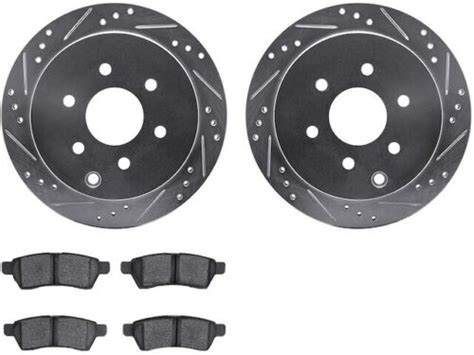 For 2005 2015 Nissan Xterra Brake Pad And Rotor Kit Dynamic Friction 33371fr Ebay