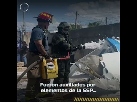 Se desploma avioneta en Mérida Yucatán