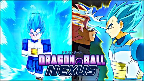 Dragon Ball Nexus Vegeta Super Saiyan Blue Top Showcase Youtube