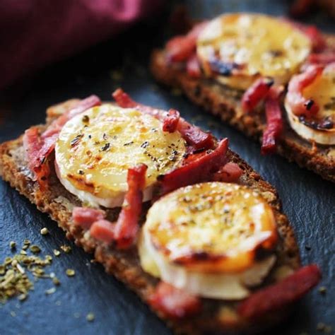 Recette Tartine chèvre chaud Cuisinovores